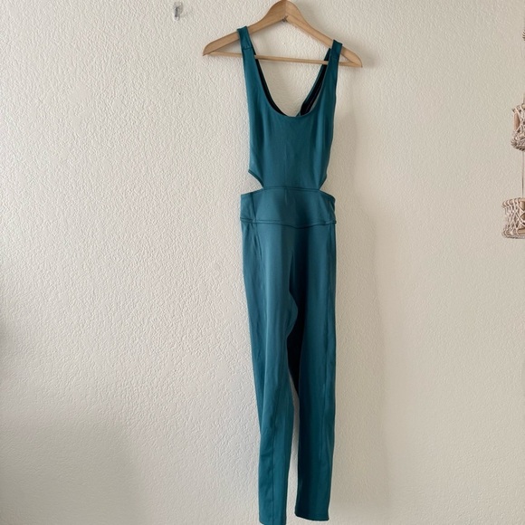 Free People Teal Jumpsuit - Picture 3 of 7